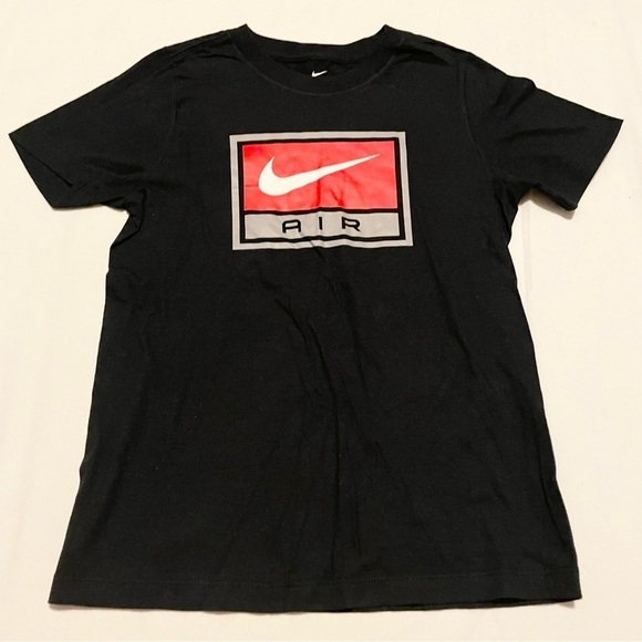 Nike Air Tee Black Tshirt Youth Size Small Shirt - Picture 1 of 15